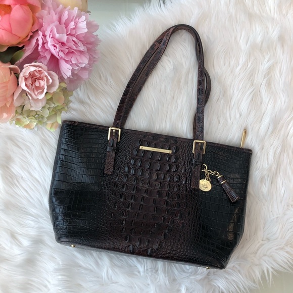 Brahmin Handbags - Brahmin Alligator Embossed Tote Bag